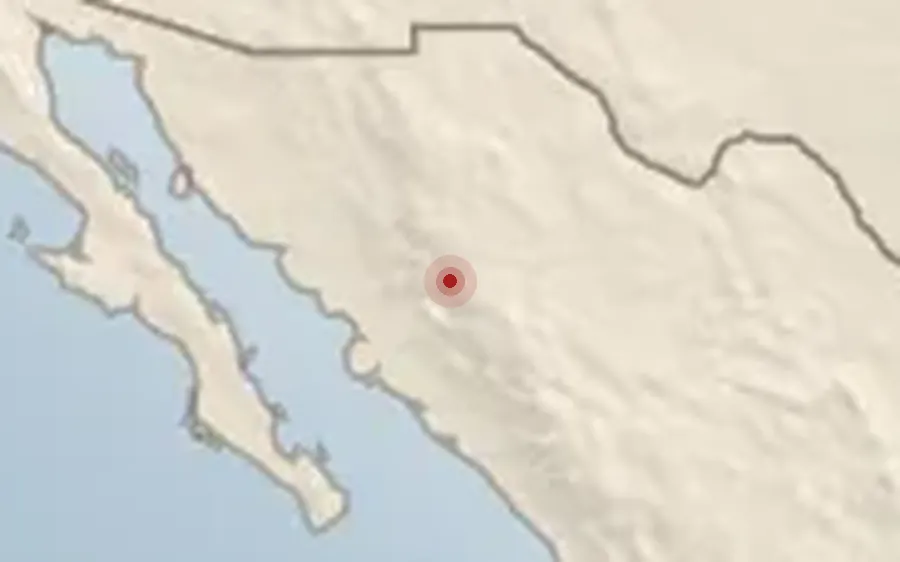 La ruta del Chepe en el mapa, de Sinaloa a Chihuahua