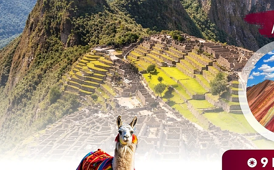 Machu Picchu desde la terraza alta